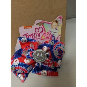 Jojo Swia Red Blue‎ Smiley Bow